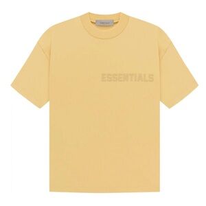 Fear of God Essentials Short-Sleeve Tee Yellow XS